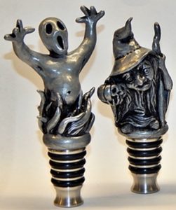 cold cast aluminum, halloween goolies