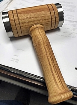 stainless meat tenderizer mallet