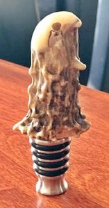 deer antler bottle stopper