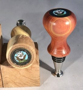stainless wine stopper