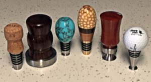 bottle stoppers, bottle opener, meat tenderizer