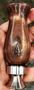 wood handle on bottle cap opener