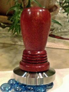 stainless steel coffee tamper