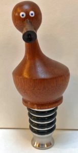 Cutest duck bottle stopper