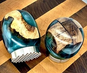 stainless steel meat tenderizer and garlic press