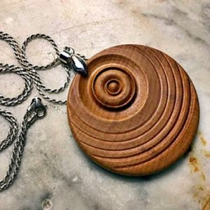 off center pendant using off set jig