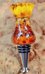 stainless steel bottle stopper