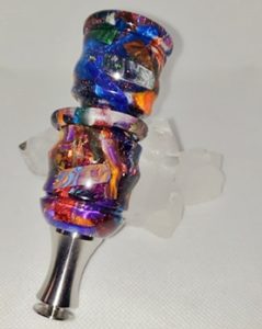 turned resin tab pull