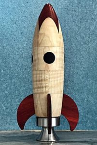 Rocket bottle cap opener