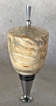 pewter accent on stainless stopper