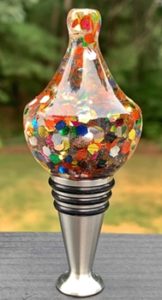 Niles stainless stopper with resin on top