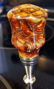 stainless wine stopper