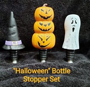 Halloween bottle stoppers