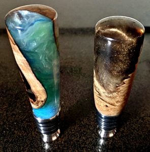 Niles stainless stoppers for wine