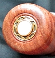 antique button detail