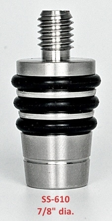 stainless steel whiskey bottle stopper kit