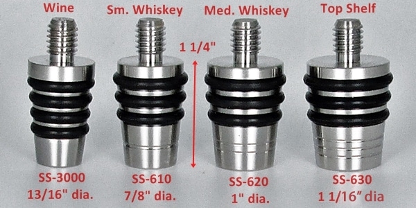 whiskey size comparison