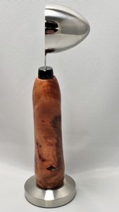 stainless steel coffee tamper base