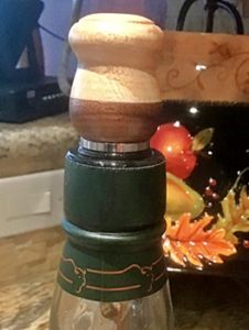 stainless steel whiskey bottle stopper