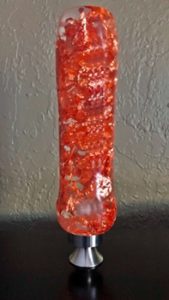 copper flakes beer bottle opener