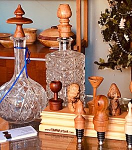 George Wurtzel blind woodturner