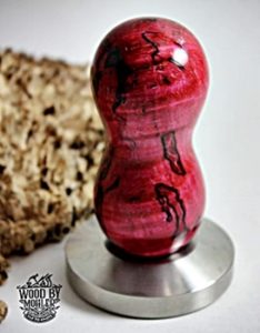 stainless espresso coffee tamper base