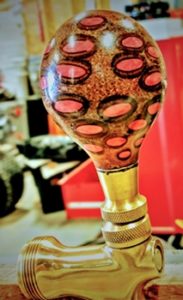 Banksia pod tap handle