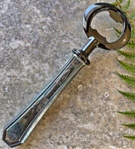 gun metal bottle opener