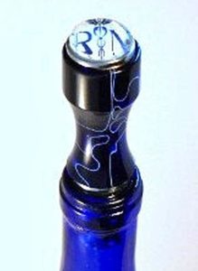 custom stainless stopper