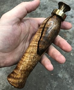 torched stainless steel bottle opener