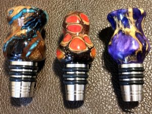 Whiskey bottle stopper kits