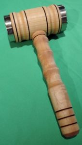 stainless steel meat mallet