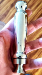 stainless and aluminum beer bottle opener