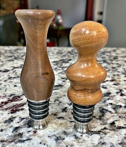 Stainless steel bottle stoppers made in America