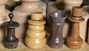 blind woodturner
