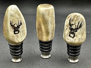 deer antler wine bottle stoppers