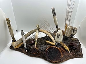 craft display for bottle stoppers