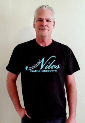 Niles woodturning t-shirt logo