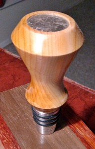 stainless whiskey bottle stopper