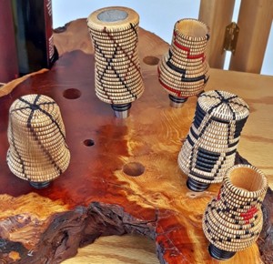 basket weave illusion bottle stoppers