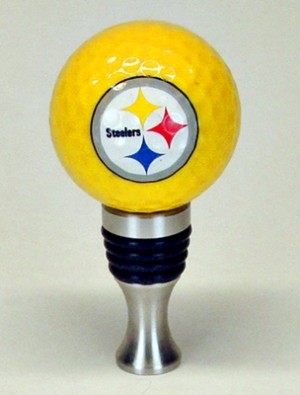 golf ball on bottle stopper