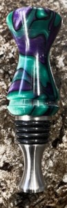 green resin stopper