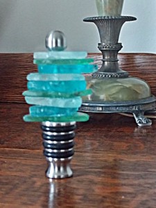 sea stones bottle stopper
