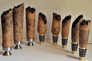 natural edge stoppers and openers