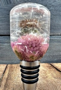 dandelion in resin