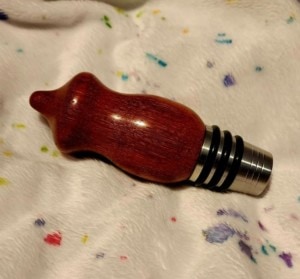 Hand made whisky bottle stopper. 