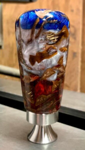 Red white and blue Niles bottle opener