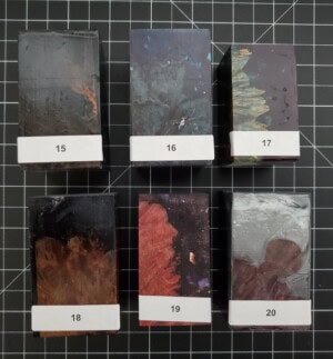 Stabilized Wood Stopper Blanks