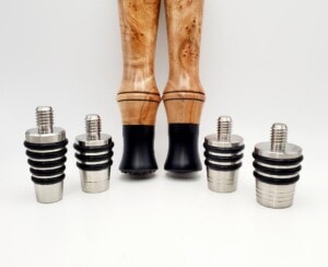 Whiskey stopper set with muddlers