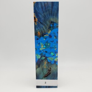 hybrid wood and resin handle blank